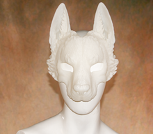 Load image into Gallery viewer, Lightweight Wolf Animal Half Mask