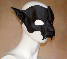 Load image into Gallery viewer, Lightweight Werewolf Cryptid Half Mask