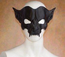Load image into Gallery viewer, Lightweight Werewolf Cryptid Half Mask