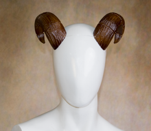 Load image into Gallery viewer, Lightweight Costume Cult of the Ram Horns