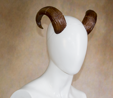 Load image into Gallery viewer, Lightweight Costume Cult of the Ram Horns
