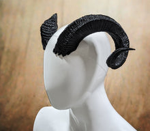 Load image into Gallery viewer, Lightweight Costume Karlach Inspired Tiefling Horns