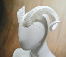 Load image into Gallery viewer, Lightweight Costume Karlach Inspired Tiefling Horns
