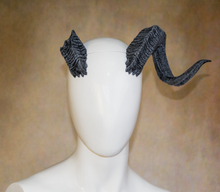 Load image into Gallery viewer, Lightweight Costume Karlach Inspired Tiefling Horns