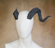 Load image into Gallery viewer, Lightweight Costume Karlach Inspired Tiefling Horns
