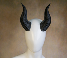 Load image into Gallery viewer, Lightweight Costume Dammon Inspired Tiefling Horns
