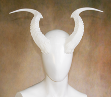 Load image into Gallery viewer, Lightweight Costume Alfira Inspired Tiefling Horns