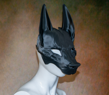 Load image into Gallery viewer, Lightweight Anubis Egyptian Deity Half Mask