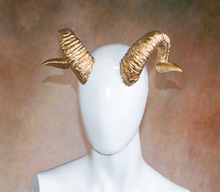 Load image into Gallery viewer, Lightweight Costume Ram Tav Tiefling Horns
