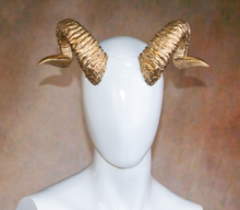 Load image into Gallery viewer, Lightweight Costume Ram Tav Tiefling Horns