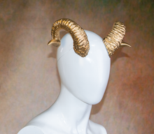 Load image into Gallery viewer, Lightweight Costume Ram Tav Tiefling Horns
