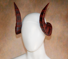 Load image into Gallery viewer, Lightweight Costume Malevolus Demonic Horns