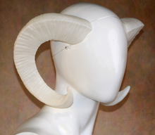 Load image into Gallery viewer, Lightweight Costume Ovis Horns
