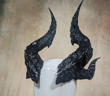 Load image into Gallery viewer, Lightweight Costume Cambion Inspired Tiefling Horns