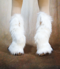 Load image into Gallery viewer, TABI with Faux Fur Boot Covers