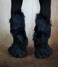 Load image into Gallery viewer, TABI with Faux Fur Boot Covers