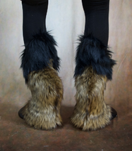 Load image into Gallery viewer, TABI with Faux Fur Boot Covers