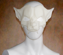 Load image into Gallery viewer, Lightweight Werewolf Cryptid Half Mask
