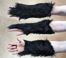 Load image into Gallery viewer, Faux Fur Neck Cowl and/or Gauntlets
