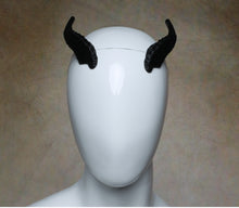 Load image into Gallery viewer, Lightweight Costume Goat Horns