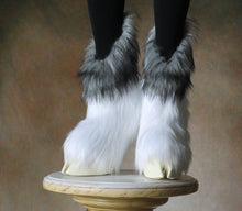 Load image into Gallery viewer, CUSTOM Hooves with Faux Fur Boot Covers