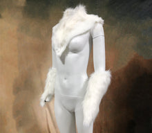Load image into Gallery viewer, Faux Fur Neck Cowl and/or Gauntlets