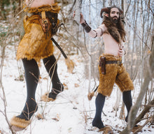 Load image into Gallery viewer, CUSTOM Cloven Hooves with Faux Fur Pants