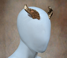 Load image into Gallery viewer, Lightweight Costume Goat Horns