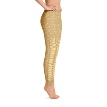Load image into Gallery viewer, Golden Scaled Leggings