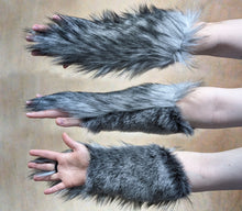 Load image into Gallery viewer, Faux Fur Neck Cowl and/or Gauntlets