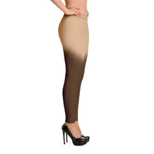 Load image into Gallery viewer, Medium Skin to Brown Spotted Transition Leggings