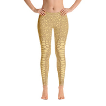 Load image into Gallery viewer, Golden Scaled Leggings