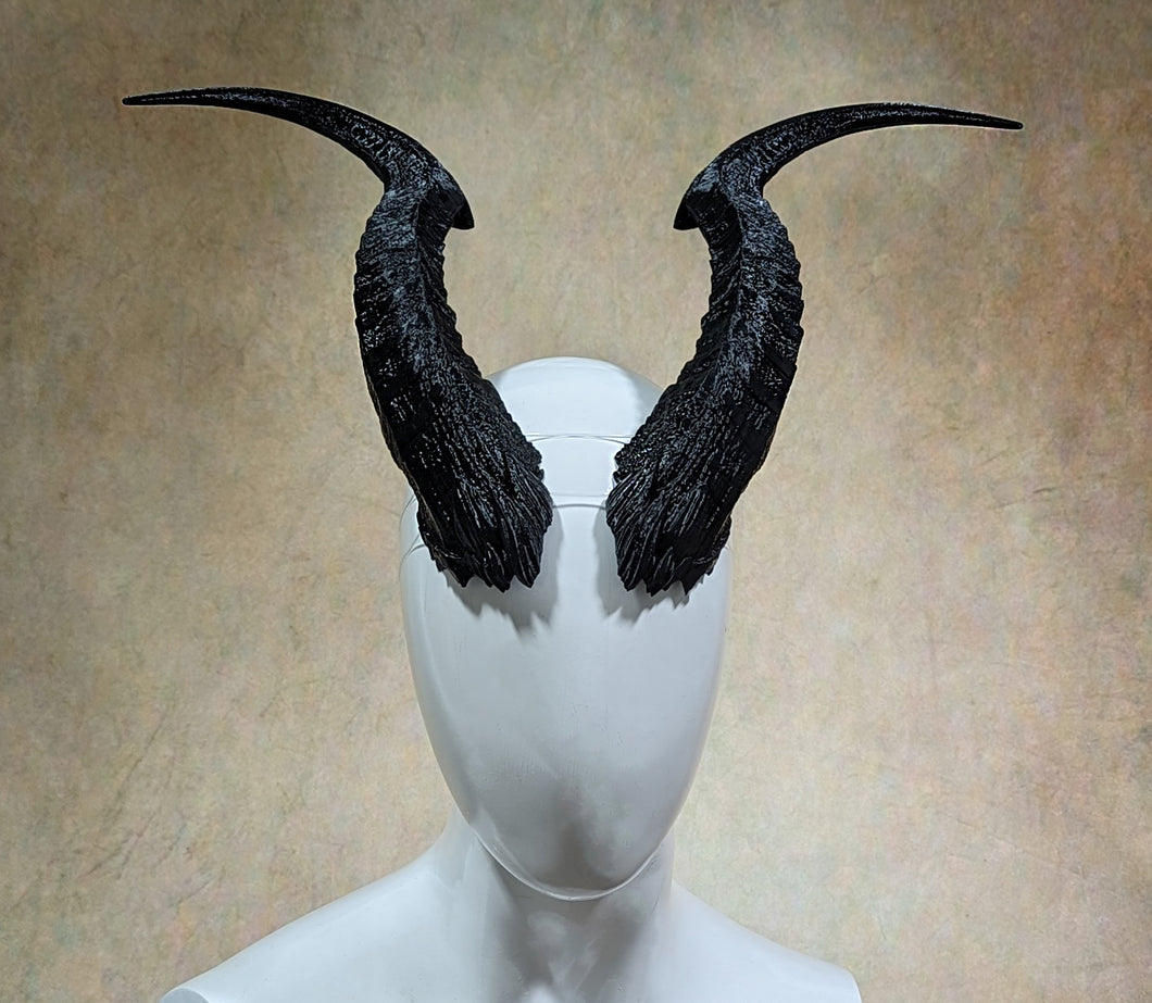 Lightweight Costume Alfira Inspired Tiefling Horns
