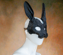 Load image into Gallery viewer, Lightweight Bunny Animal Half Mask
