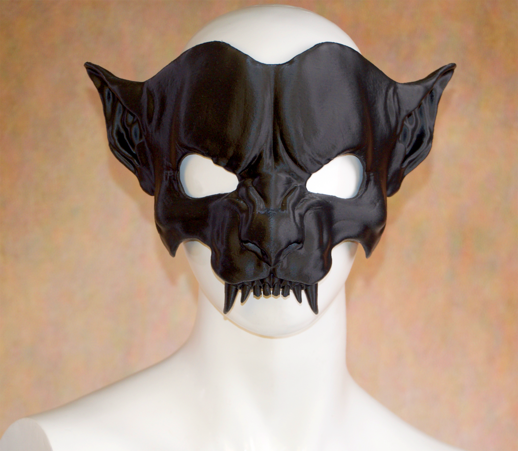 Lightweight Werewolf Cryptid Half Mask
