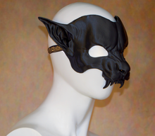 Load image into Gallery viewer, Lightweight Werewolf Cryptid Half Mask

