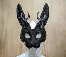 Load image into Gallery viewer, Lightweight Bunny/Jackalope Mask
