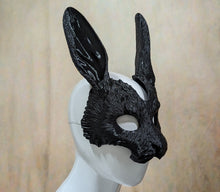 Load image into Gallery viewer, Lightweight Bunny/Jackalope Mask
