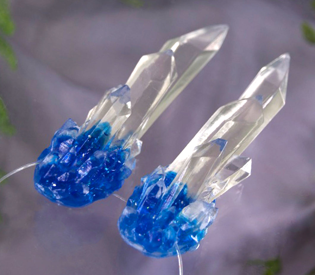 Ocean Sparkle Crystal Horns