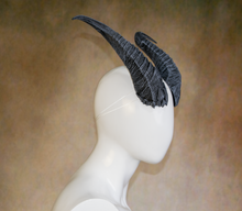 Load image into Gallery viewer, Lightweight Costume Alfira Inspired Tiefling Horns
