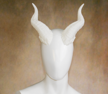 Load image into Gallery viewer, Lightweight Costume Rolan Inspired Tiefling Horns
