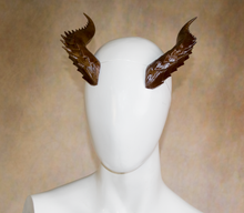 Load image into Gallery viewer, Lightweight Costume Spikey Boi Horns
