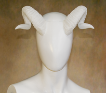 Load image into Gallery viewer, Lightweight Costume Ram Tav Tiefling Horns
