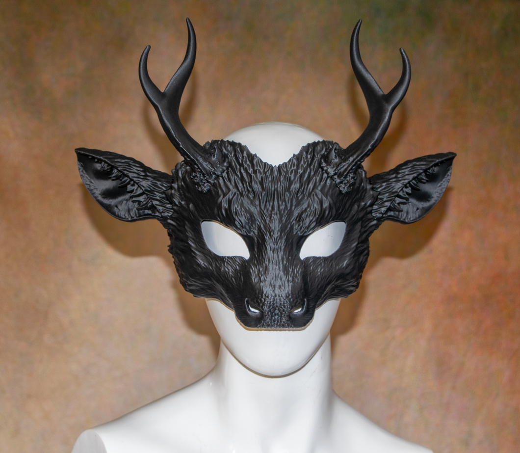 Lightweight Deer Animal Half Mask