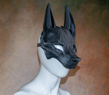 Load image into Gallery viewer, Lightweight Anubis Egyptian Deity Half Mask
