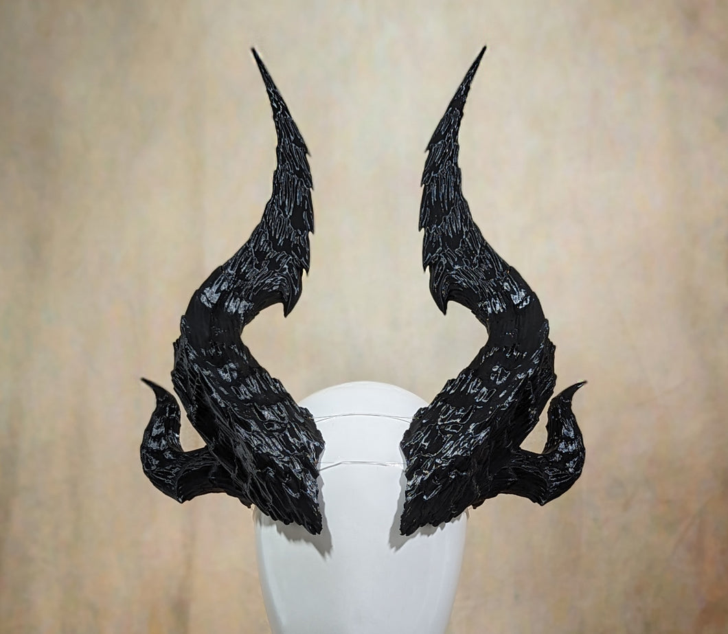 Lightweight Costume Cambion Inspired Tiefling Horns