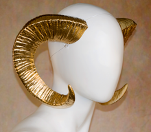 Load image into Gallery viewer, Lightweight Costume Ovis Horns
