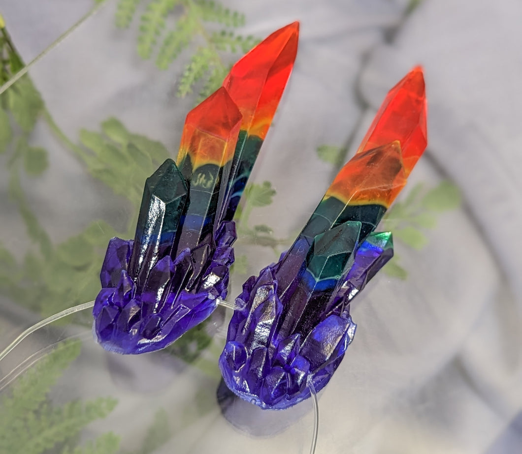 Rainbow Crystal Horns