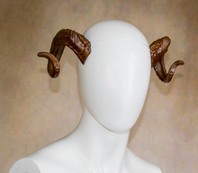 Load image into Gallery viewer, Lightweight Costume Ram Horns
