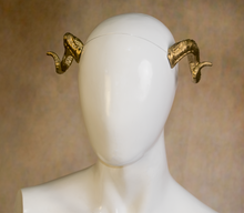 Load image into Gallery viewer, Lightweight Costume Ram Horns
